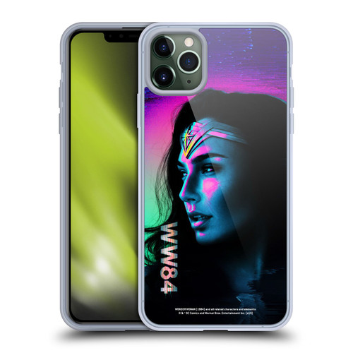 Wonder Woman 1984 80's Graphics Glitch Soft Gel Case for Apple iPhone 11 Pro Max