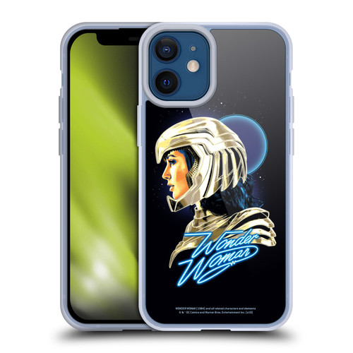 Wonder Woman 1984 80's Graphics Golden Armour 2 Soft Gel Case for Apple iPhone 12 Mini