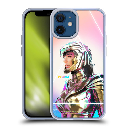 Wonder Woman 1984 80's Graphics Golden Armour 3 Soft Gel Case for Apple iPhone 12 Mini