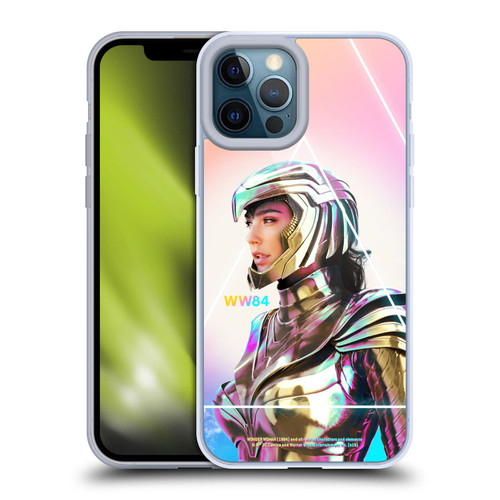 Wonder Woman 1984 80's Graphics Golden Armour 3 Soft Gel Case for Apple iPhone 12 Pro Max