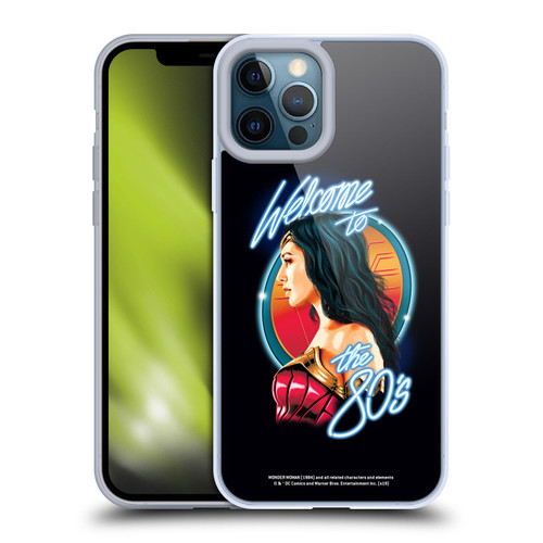 Wonder Woman 1984 80's Graphics Welcome Soft Gel Case for Apple iPhone 12 Pro Max