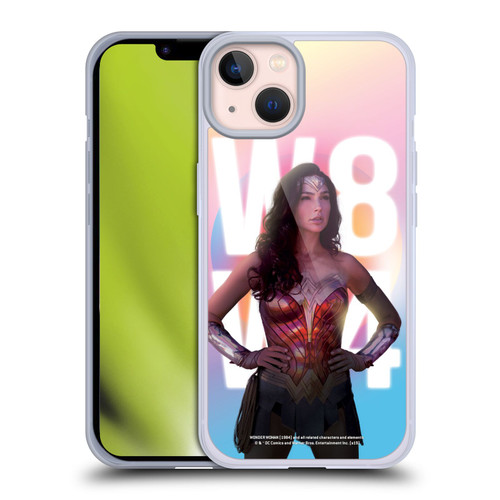 Wonder Woman 1984 80's Graphics Costume Soft Gel Case for Apple iPhone 13