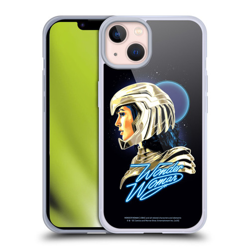 Wonder Woman 1984 80's Graphics Golden Armour 2 Soft Gel Case for Apple iPhone 13