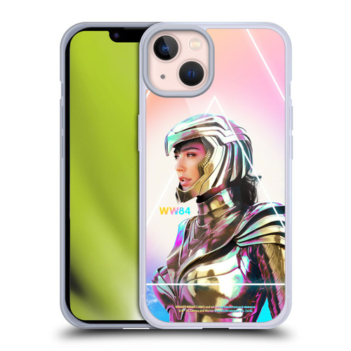 Wonder Woman 1984 80's Graphics Golden Armour 3 Soft Gel Case for Apple iPhone 13