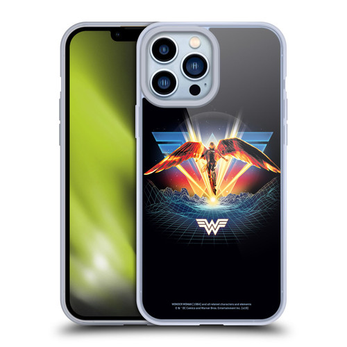 Wonder Woman 1984 80's Graphics Golden Armour Soft Gel Case for Apple iPhone 13 Pro Max