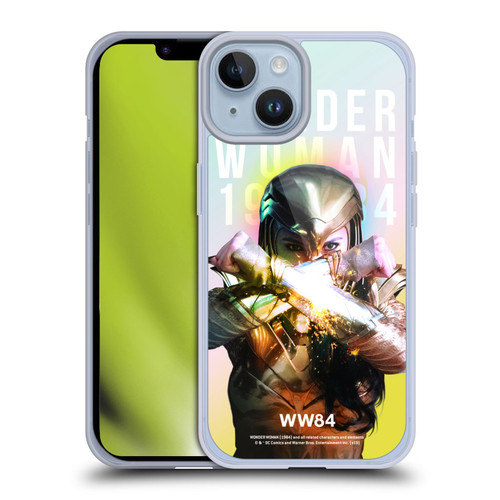 Wonder Woman 1984 80's Graphics Bracelet Of Submission Soft Gel Case for Apple iPhone 14