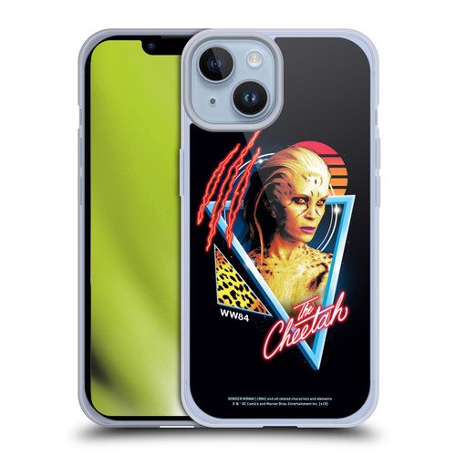 Wonder Woman 1984 80's Graphics The Cheetah Soft Gel Case for Apple iPhone 14