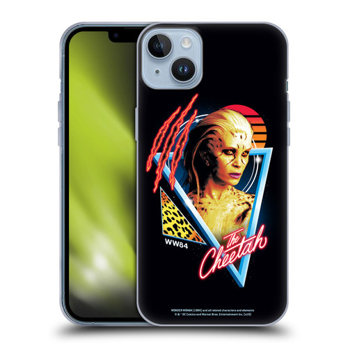 Wonder Woman 1984 80's Graphics The Cheetah Soft Gel Case for Apple iPhone 14 Plus