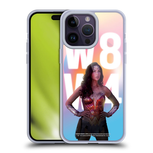 Wonder Woman 1984 80's Graphics Costume Soft Gel Case for Apple iPhone 14 Pro Max