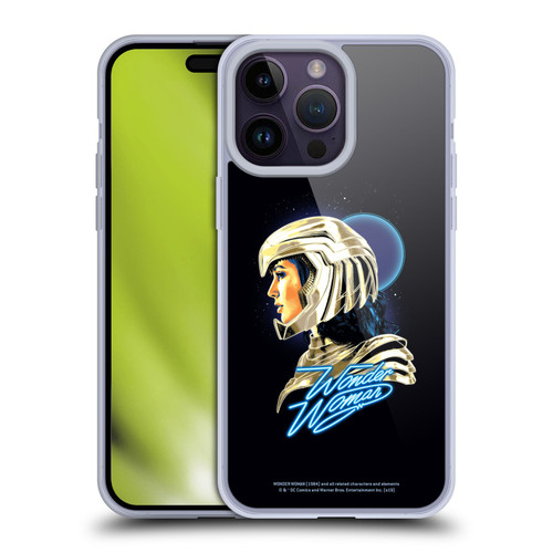 Wonder Woman 1984 80's Graphics Golden Armour 2 Soft Gel Case for Apple iPhone 14 Pro Max