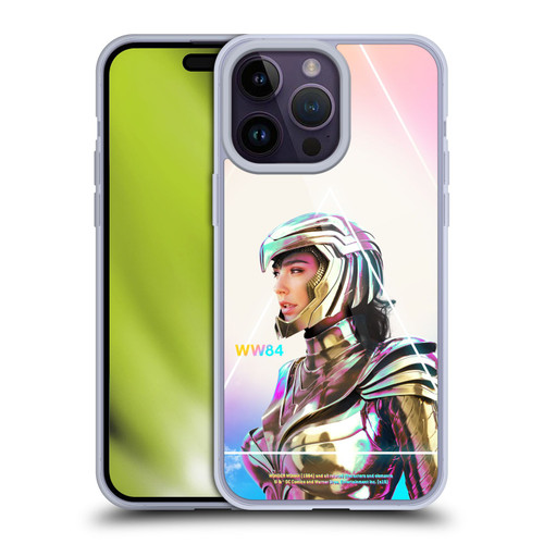 Wonder Woman 1984 80's Graphics Golden Armour 3 Soft Gel Case for Apple iPhone 14 Pro Max