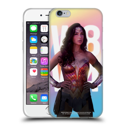 Wonder Woman 1984 80's Graphics Costume Soft Gel Case for Apple iPhone 6 / iPhone 6s