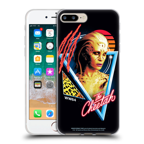 Wonder Woman 1984 80's Graphics The Cheetah Soft Gel Case for Apple iPhone 7 Plus / iPhone 8 Plus