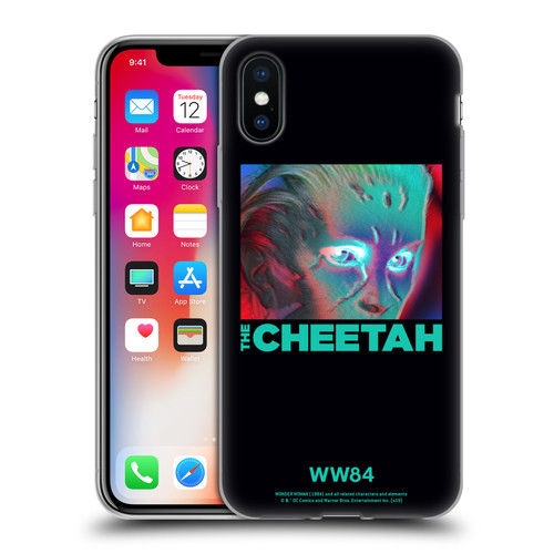 Wonder Woman 1984 80's Graphics The Cheetah 2 Soft Gel Case for Apple iPhone X / iPhone XS