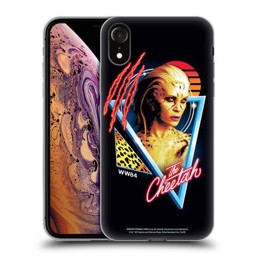 Wonder Woman 1984 80's Graphics The Cheetah Soft Gel Case for Apple iPhone XR