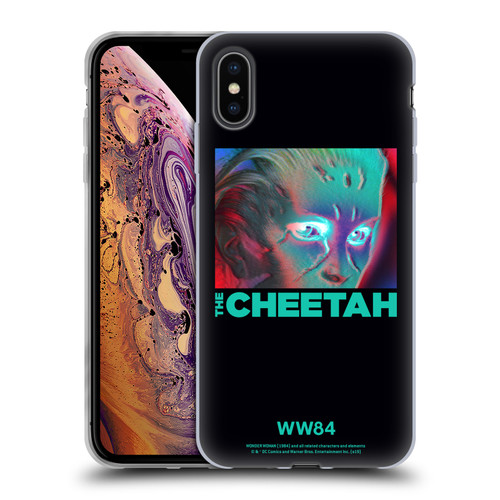 Wonder Woman 1984 80's Graphics The Cheetah 2 Soft Gel Case for Apple iPhone XS Max