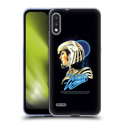 Wonder Woman 1984 80's Graphics Golden Armour 2 Soft Gel Case for LG K22