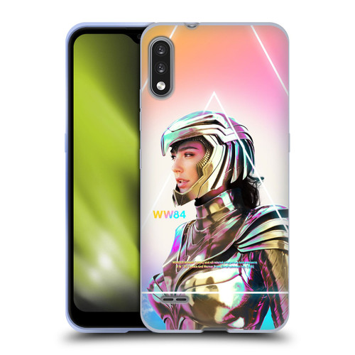 Wonder Woman 1984 80's Graphics Golden Armour 3 Soft Gel Case for LG K22