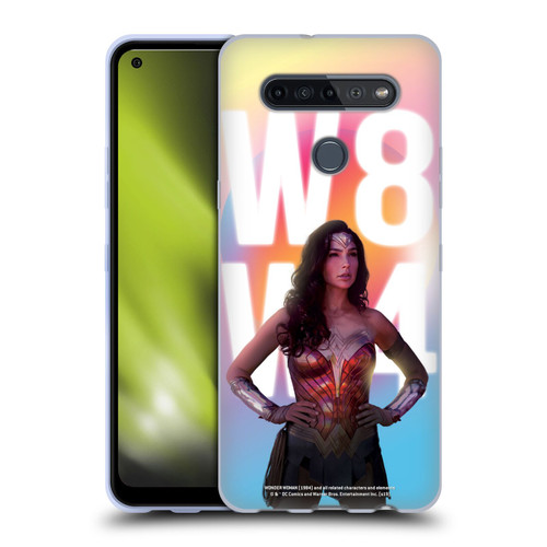 Wonder Woman 1984 80's Graphics Costume Soft Gel Case for LG K51S