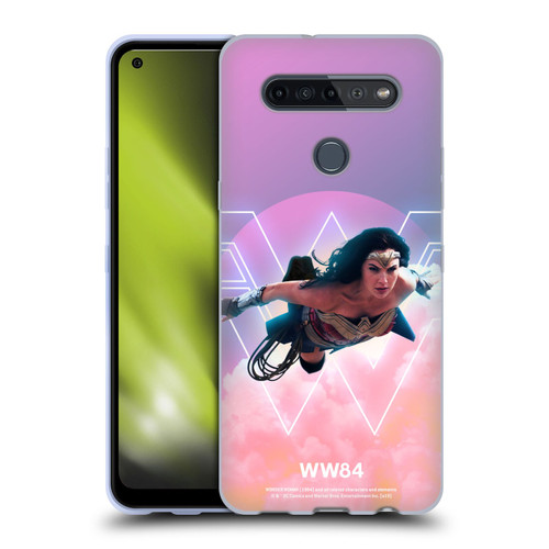 Wonder Woman 1984 80's Graphics Flying Soft Gel Case for LG K51S