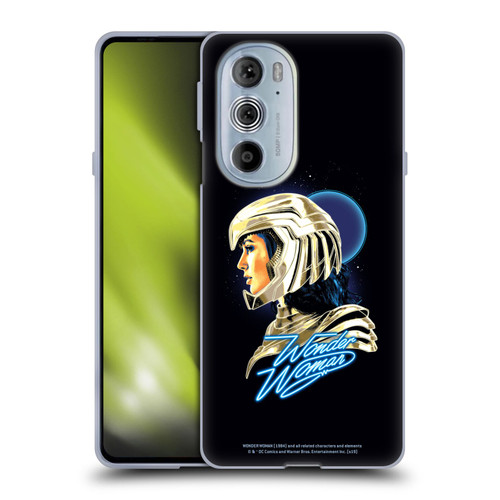 Wonder Woman 1984 80's Graphics Golden Armour 2 Soft Gel Case for Motorola Edge X30