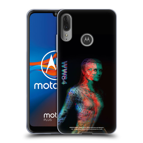 Wonder Woman 1984 80's Graphics The Cheetah 3 Soft Gel Case for Motorola Moto E6 Plus