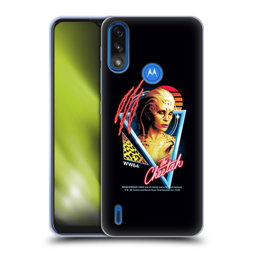 Wonder Woman 1984 80's Graphics The Cheetah Soft Gel Case for Motorola Moto E7 Power / Moto E7i Power