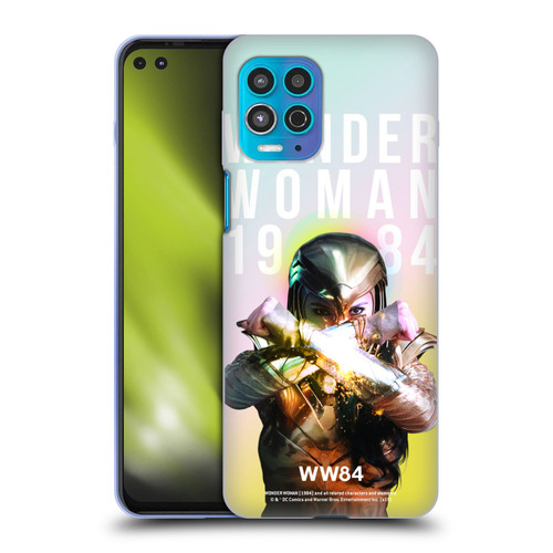 Wonder Woman 1984 80's Graphics Bracelet Of Submission Soft Gel Case for Motorola Moto G100