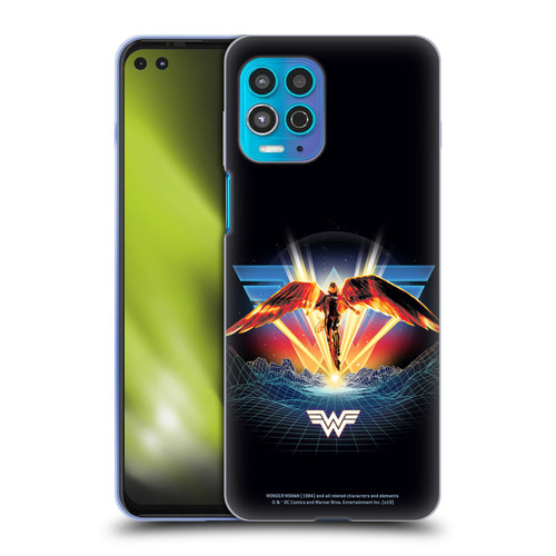 Wonder Woman 1984 80's Graphics Golden Armour Soft Gel Case for Motorola Moto G100