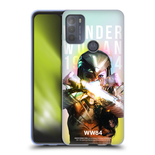 Wonder Woman 1984 80's Graphics Bracelet Of Submission Soft Gel Case for Motorola Moto G50