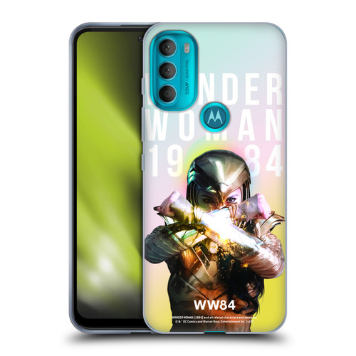 Wonder Woman 1984 80's Graphics Bracelet Of Submission Soft Gel Case for Motorola Moto G71 5G