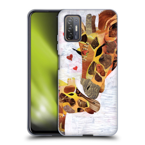 Artpoptart Animals Sweet Giraffes Soft Gel Case for HTC Desire 21 Pro 5G