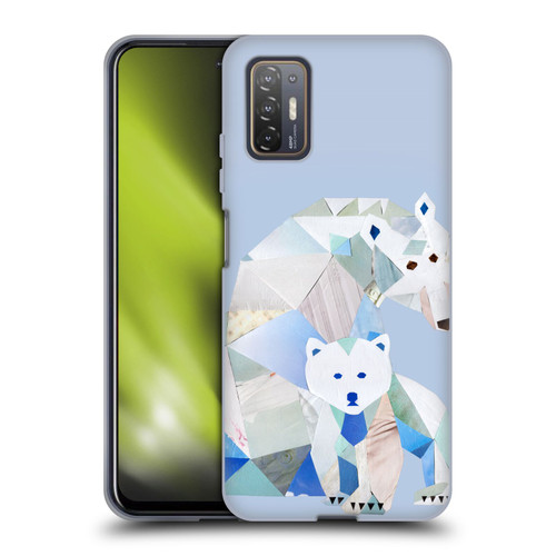 Artpoptart Animals Polar Bears Soft Gel Case for HTC Desire 21 Pro 5G