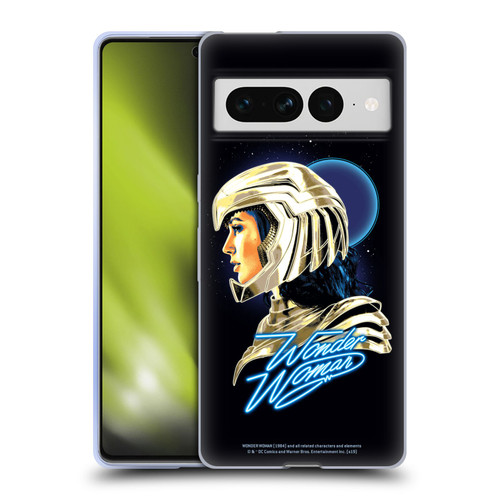 Wonder Woman 1984 80's Graphics Golden Armour 2 Soft Gel Case for Google Pixel 7 Pro