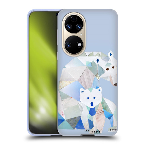 Artpoptart Animals Polar Bears Soft Gel Case for Huawei P50