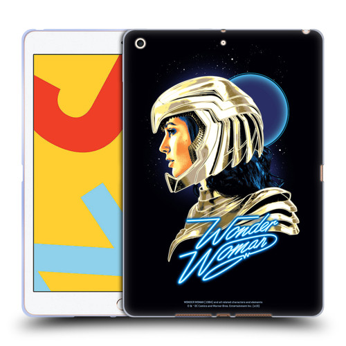 Wonder Woman 1984 80's Graphics Golden Armour 2 Soft Gel Case for Apple iPad 10.2 2019/2020/2021