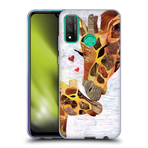 Artpoptart Animals Sweet Giraffes Soft Gel Case for Huawei P Smart (2020)