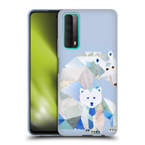 Artpoptart Animals Polar Bears Soft Gel Case for Huawei P Smart (2021)