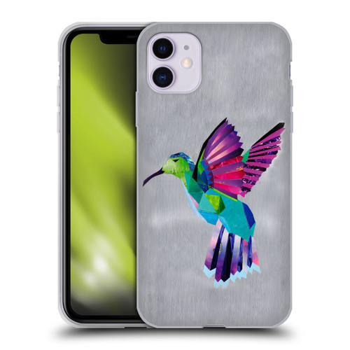 Artpoptart Animals Hummingbird Soft Gel Case for Apple iPhone 11