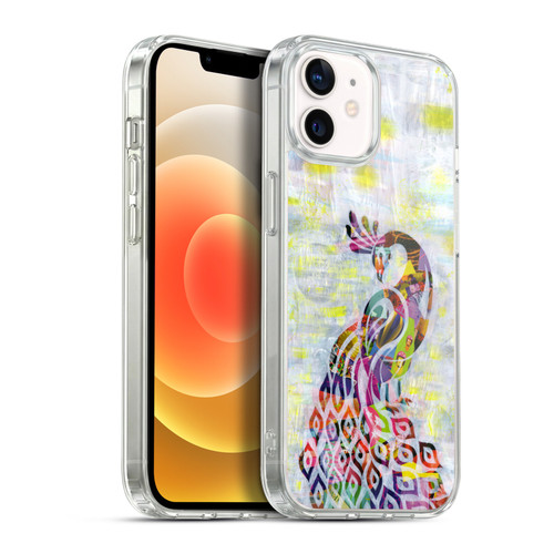 Artpoptart Animals Peacock Soft Gel Case for Apple iPhone 12 / iPhone 12 Pro & MagSafe