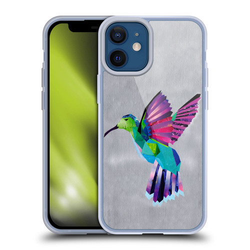 Artpoptart Animals Hummingbird Soft Gel Case for Apple iPhone 12 Mini