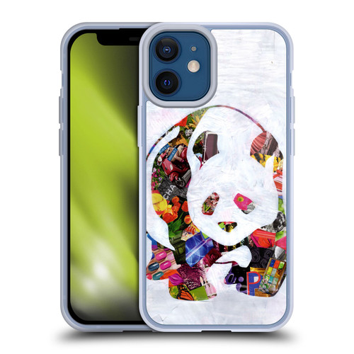 Artpoptart Animals Panda Soft Gel Case for Apple iPhone 12 Mini