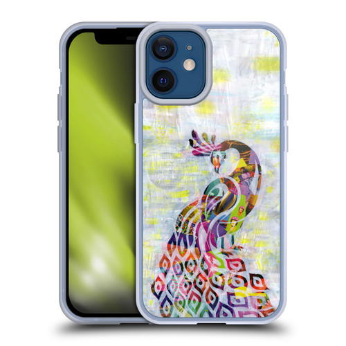Artpoptart Animals Peacock Soft Gel Case for Apple iPhone 12 Mini