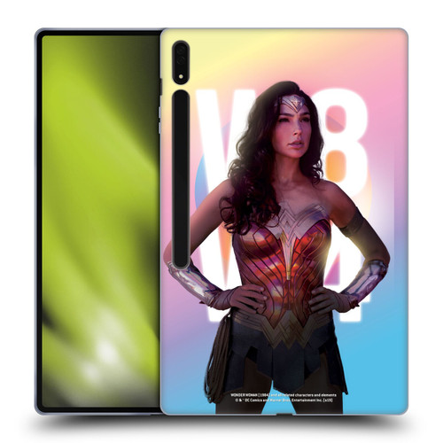 Wonder Woman 1984 80's Graphics Costume Soft Gel Case for Samsung Galaxy Tab S8 Ultra