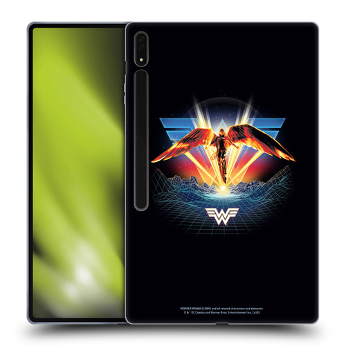 Wonder Woman 1984 80's Graphics Golden Armour Soft Gel Case for Samsung Galaxy Tab S8 Ultra
