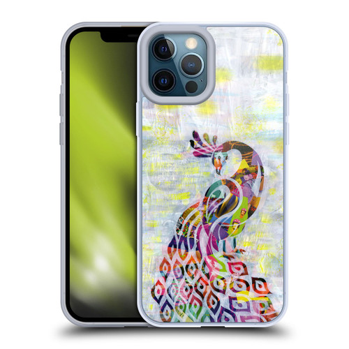 Artpoptart Animals Peacock Soft Gel Case for Apple iPhone 12 Pro Max
