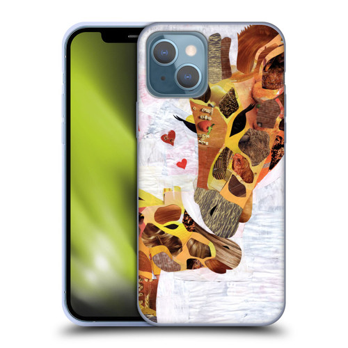 Artpoptart Animals Sweet Giraffes Soft Gel Case for Apple iPhone 13