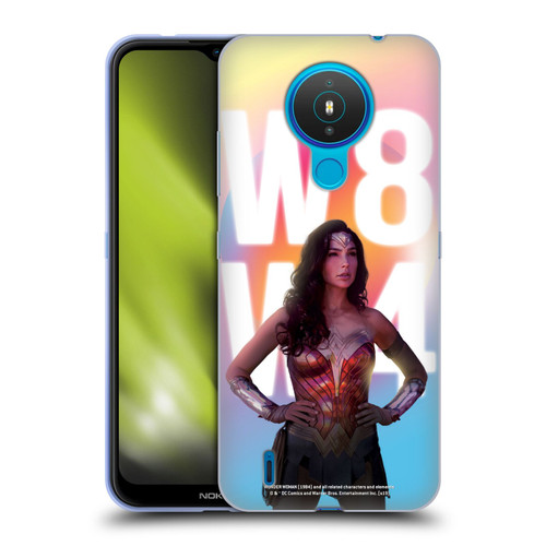 Wonder Woman 1984 80's Graphics Costume Soft Gel Case for Nokia 1.4