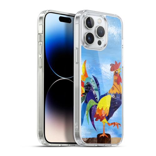 Artpoptart Animals Colorful Rooster Soft Gel Case for Apple iPhone 13 Pro Max & MagSafe