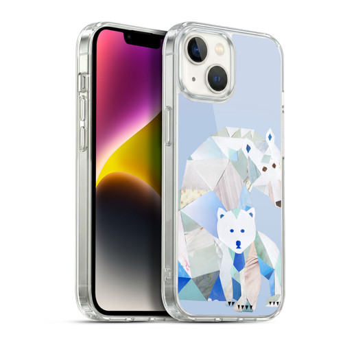 Artpoptart Animals Polar Bears Soft Gel Case for Apple iPhone 14